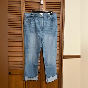 LOFT Light Blue Ankle Jeans